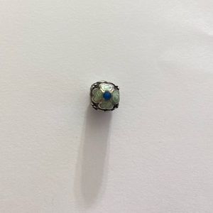 Authentic Blue Flower Pandora Charm